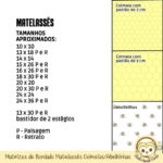 Matrizes de Bordado Matelassês Colmeia Abelhas - Image 2