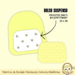 Matrizes de Bordado Matelassês Colmeia Abelhas - Image 4