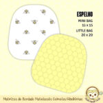 Matrizes de Bordado Matelassês Colmeia Abelhas - Image 5