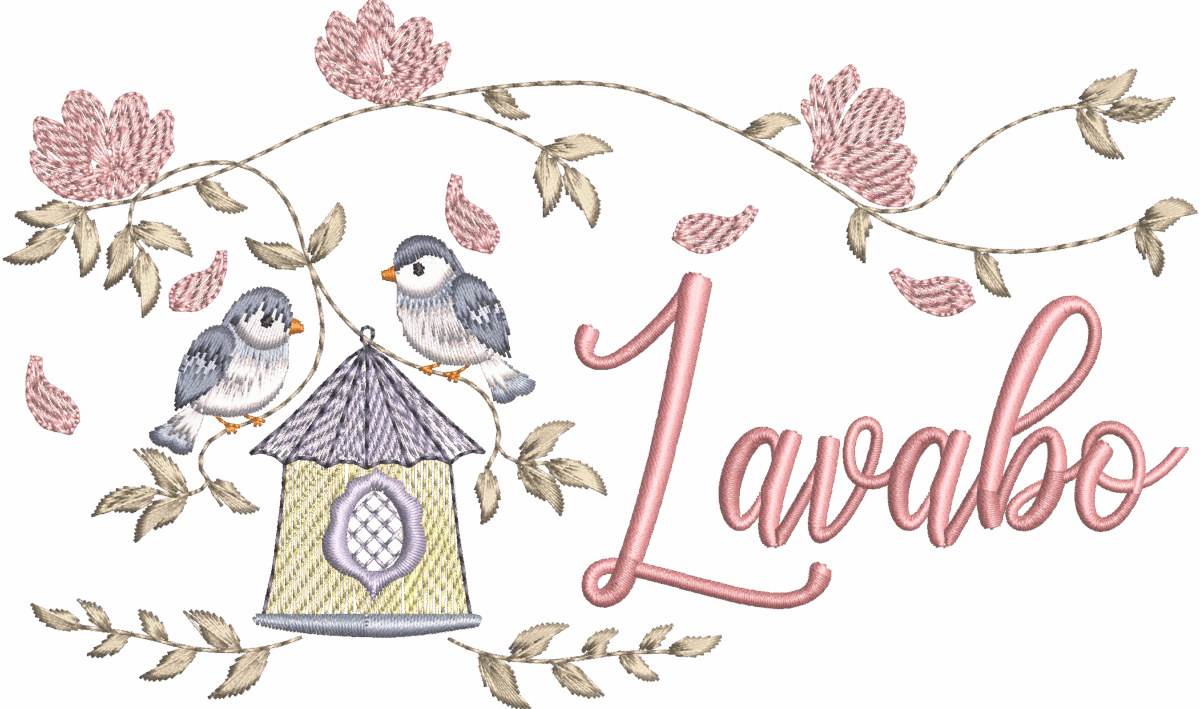 Matriz de Bordado: Lavabo - Image 1