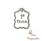 Matriz de bordado Chaveirinho Alfabeto de (A a Z) e Troca Maternidade - Image 3