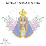 Menina e NOSSA SENHORA APARECIDA - Image 7