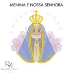 Menina e NOSSA SENHORA APARECIDA - Image 8