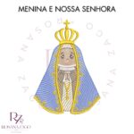 Menina e NOSSA SENHORA APARECIDA - Image 6