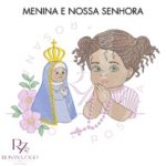 Menina e NOSSA SENHORA APARECIDA - Image 2