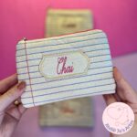 [Matrizes de Bordado] Espelho para Necessaire Linhas com 3 TAGs - Imagem 3