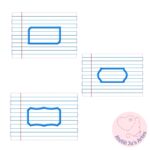 [Matrizes de Bordado] Espelho para Necessaire Linhas com 3 TAGs - Imagem 5