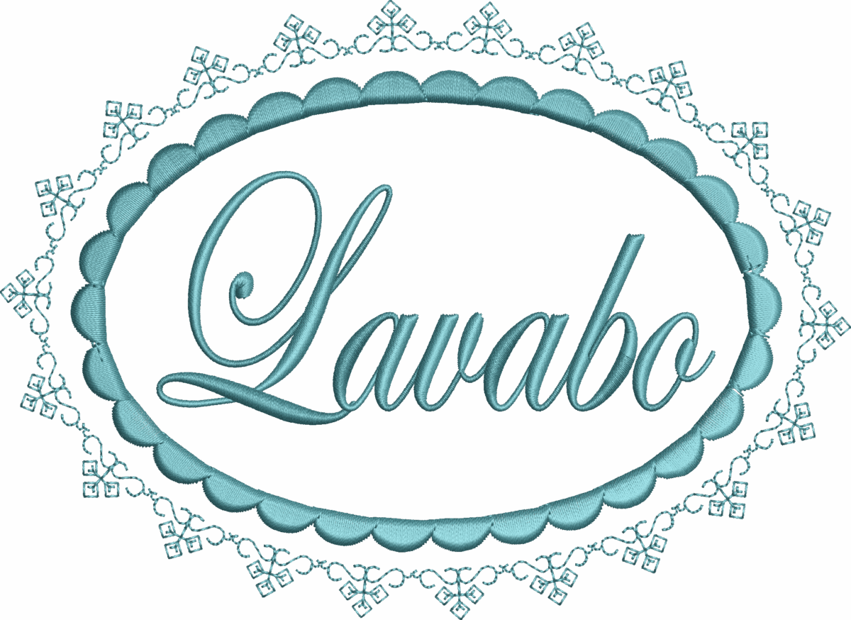 Matriz de Bordado: Lavabo - Image 1