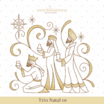 Matrizes de Bordado | Trio Natal 01 - Image 3