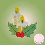 [Matrizes de Bordado] Velas de Natal - Image 3