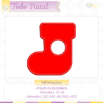Combo Todo Natal - Porta guardanapo 2 , Mug Rug e porta copos - Image 19