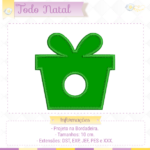 Combo Todo Natal - Porta guardanapo 2 , Mug Rug e porta copos - Image 20
