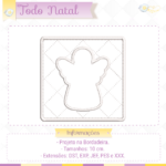 Combo Todo Natal - Porta guardanapo 2 , Mug Rug e porta copos - Image 21