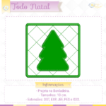 Combo Todo Natal - Porta guardanapo 2 , Mug Rug e porta copos - Image 22