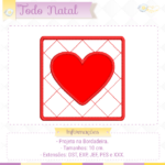 Combo Todo Natal - Porta guardanapo 2 , Mug Rug e porta copos - Image 24
