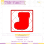 Combo Todo Natal - Porta guardanapo 2 , Mug Rug e porta copos - Image 30