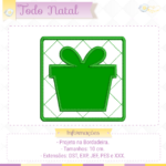 Combo Todo Natal - Porta guardanapo 2 , Mug Rug e porta copos - Image 31