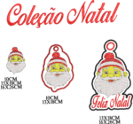 Matriz de bordado coleção natal tamanhos variados e com projeto Noel de dependurar em diversos locais .