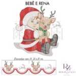 Bebê e rena