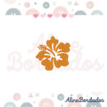 Matriz de Bordado Flor Tropical Princesa