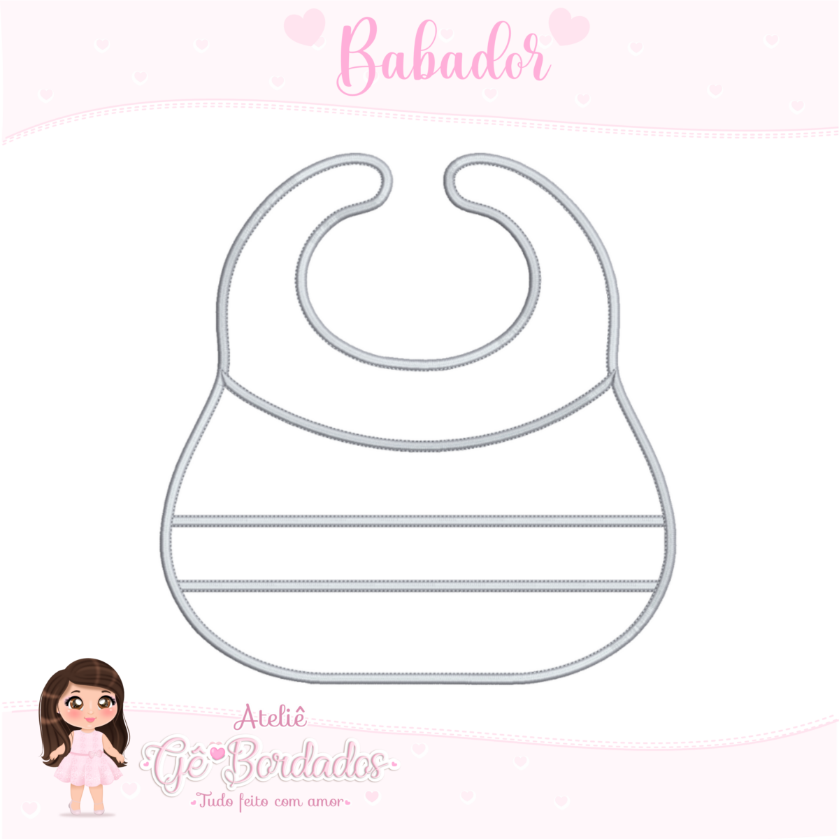 Babador - Matriz Bordado [Projeto a partir do 16x26] - Imagem 6