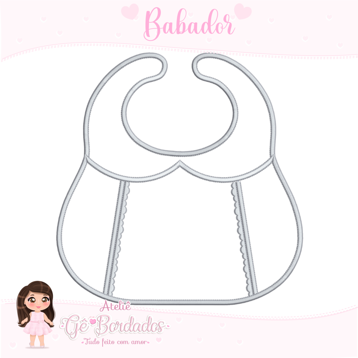 Babador - Matriz Bordado [Projeto a partir do 16x26] - Imagem 7