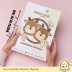 Matrizes de Bordado Alces Rostinhos - Imagem 11