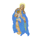 NOSSA SENHORA DO ROSARIO 10X20CM