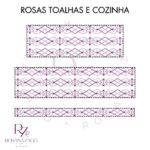 Rosas Toalhas e Cozinha - Imagem 7