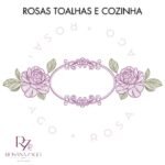 Rosas Toalhas e Cozinha - Imagem 5