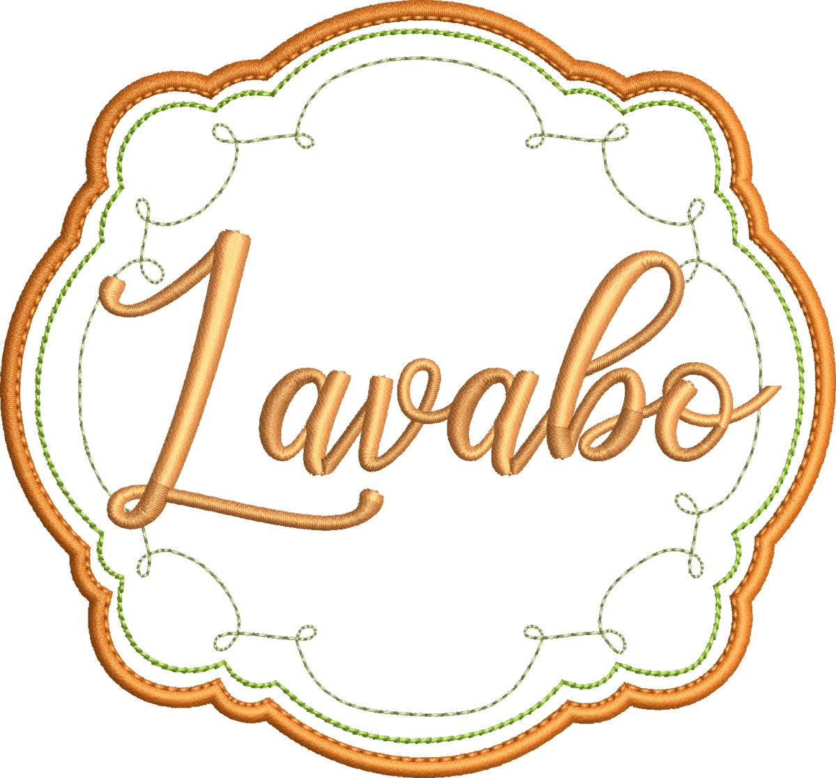 Matriz de Bordado: Lavabo - Image 1