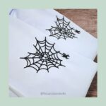Matriz de Bordado Teia de Aranha Coração - Image 2