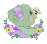 Matriz de Bordado - Ursinha - Image 2