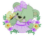 Matriz de Bordado - Ursinha - Image 3