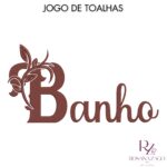 JOGO de TOALHAS - Imagem 2