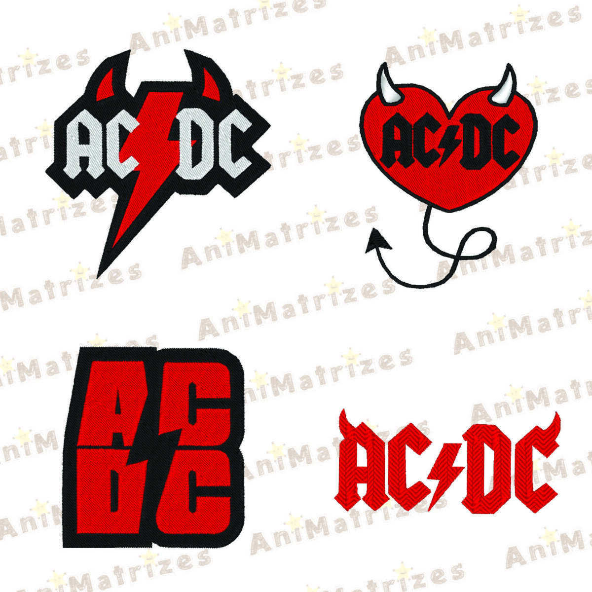 Matriz de Bordado - ACDC - Image 1