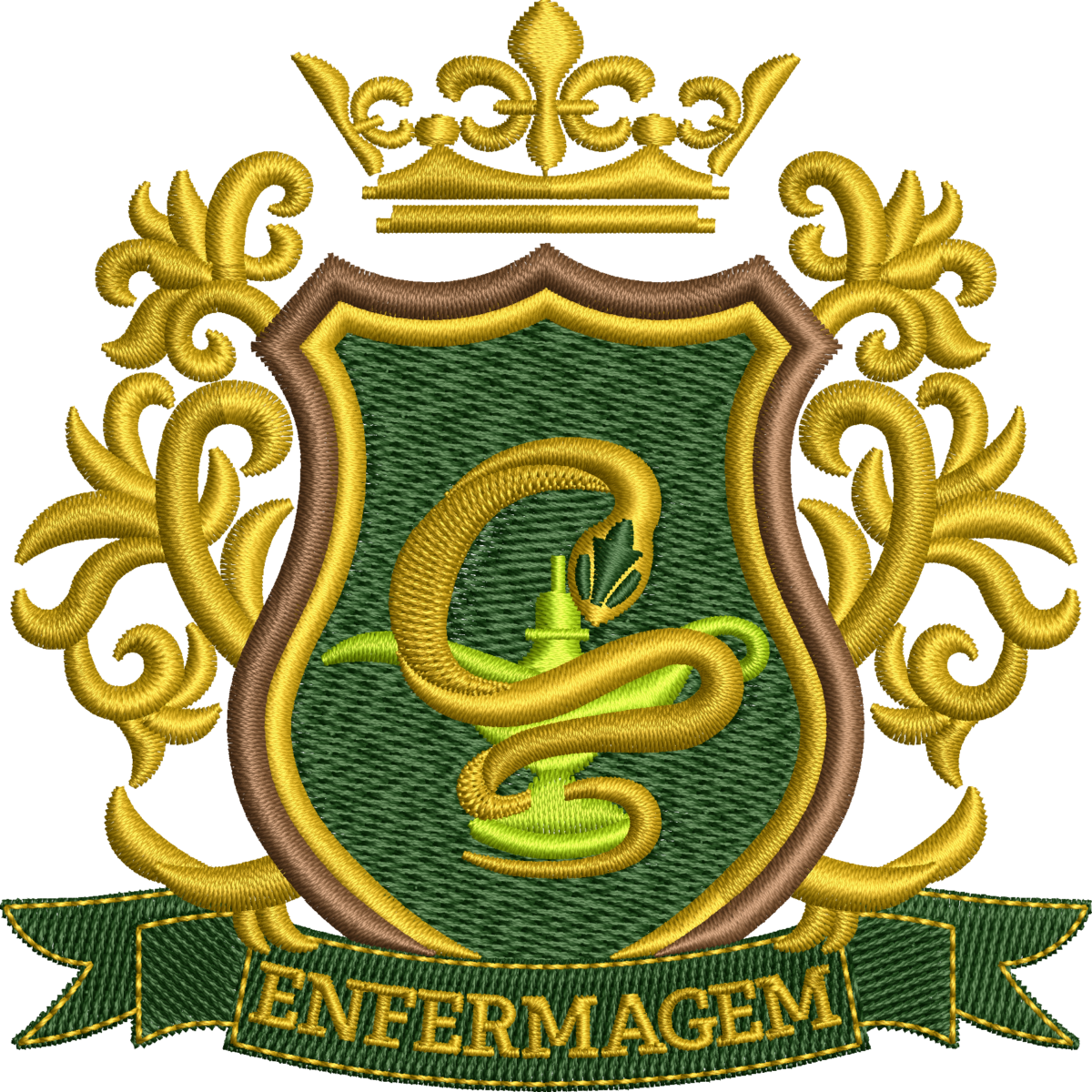 Matriz de Bordado Enfermagem