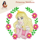 Matriz de Bordado -Princesa moldura - Image 3