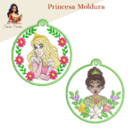 Matriz de Bordado -Princesa moldura - Image 2