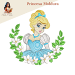 Matriz de Bordado -Princesa moldura - Image 5