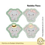 Kit Elefantinhos Matrizes de Bordado - Image 10