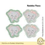Kit Elefantinhos Matrizes de Bordado - Image 11