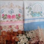 Matriz de bordado Camafeu Richelieu rosas - Imagem 3