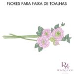 FLORES para FAIXA de TOALHAS - Image 4