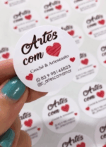 Adesivo Personalizado - 100 adesivos - Imagem 2