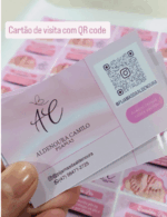 Cartão de Visita com QR code - 100 unidades - Imagem 2
