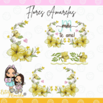 Matriz - Flores Amarelas Mãe