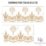 BARRINHAS PARA TOALHA DE ALTAR - Imagem 3