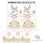 BARRINHAS PARA TOALHA DE ALTAR
