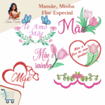 Matriz de Bordado -dia das mães